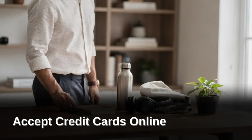 Two components form the foundation of any plan to accept credit cards online: a merchant