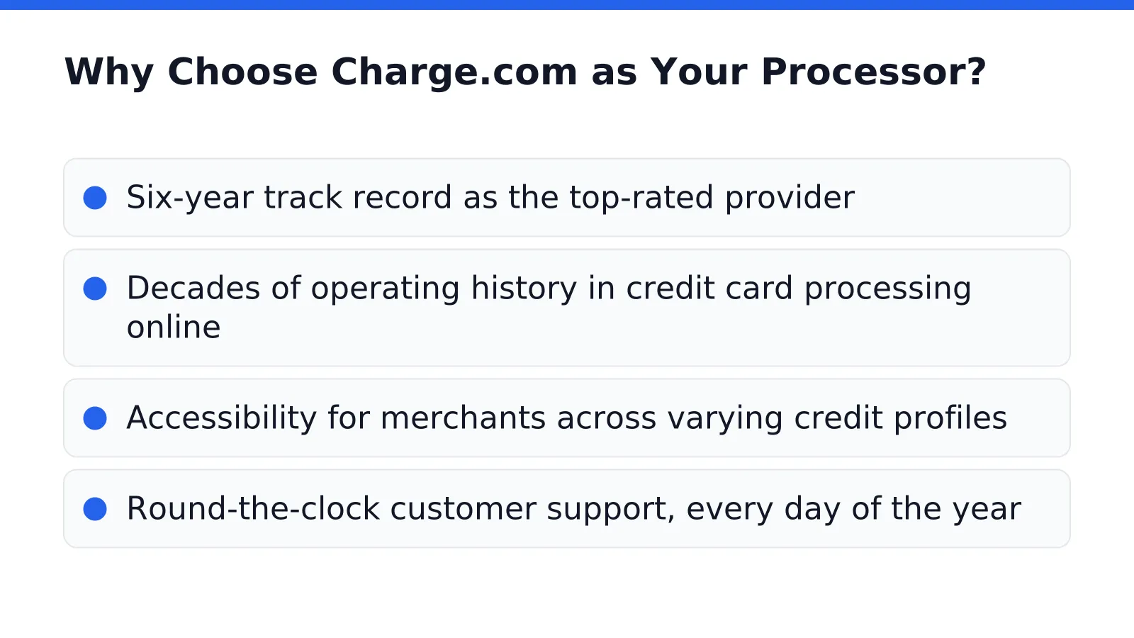 Why Choose Charge.com as Your Processor