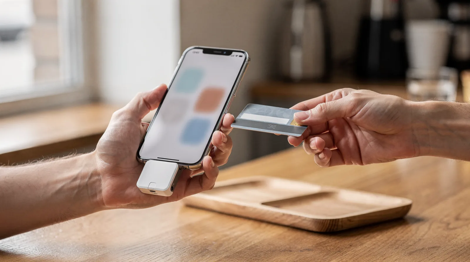 How does mobile credit card processing work